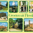 Holland Netherland Postcard Groeten uit Flevoland Multi View