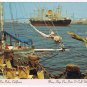 California Postcard Los Angeles San Pedro Ports Of Call Village Ships