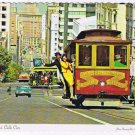 California Postcard San Francisco Cable Cars