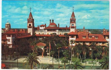 Florida Postcard Flagler College Liberal Arts College St Augustine Florida