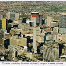 Postcard Downtown Calgary Skyline Alberta Used