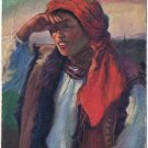 Art Postcard J Pstrak Oczekiwanie Waiting Expectations Early 1900s