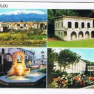 France Postcard Le Boulou Canigou Station Fountain