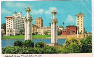 Postcard Lakeland Florida World's Citrus Center