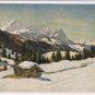 Postcard Art Jak Hellmann Winter Morning Wintermorgen Bei Kaltenbrunn