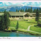 Alberta Postcard Jasper Park Lodge Canadian Rockies Lake Beauvert
