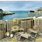 Nova Scotia Postcard Lobster Traps Ready To Go