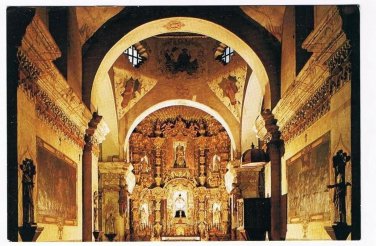Arizona Postcard Tucson San Xavier Del Bac Mission White Dove of the Desert