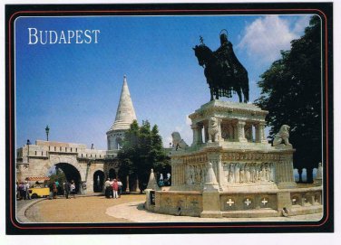 Hungary Postcard Budapest Fisherman's Bastion Halaszbastya