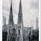 Postcard St Patrick's Cathedral NYC New York