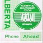 Matchbook Cover Taber Motel Taber Alberta