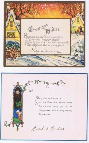 Christmas Presentation Greeting Cards (2)