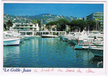 France Postcard Cote d'Azur Le Golfe Juan Camille Rayon Vallauris