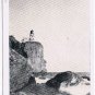 Minnesota Postcard RPPC Duluth North Shore Road Lighjthouse Smaller Card