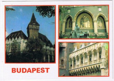 Hungary Postcard Budapest Magyar Mezogazdasagi Museum