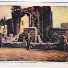 Postcard Ruins Of The Church Of The Advent San Francisco Hearst 1906