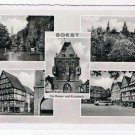 Germany Postcard Soest Buildings Multi View