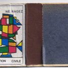 Matchbox Cover Fish Protection Abstract