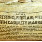 Canadian Forces Medical Service CFMS Dressing First Aid Field w/ Casualty Marker