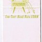 Matchbook Cover Lee Savings Bank Lee Massachusetts TV