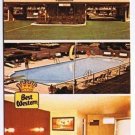 Breezewood Pennsylvania Postcard Best Western Plaza Motor Lodge