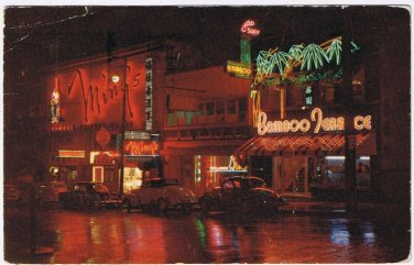 Postcard Vancouver's Chinatown At Night
