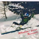 France Postcard Snow Of Champions Skiing