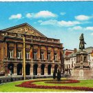Belgium Postcard Liege Theatre & Gretry Monument
