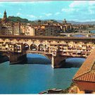 Italy Postcard Firenze Florence The Ponte Vecchio Bridge