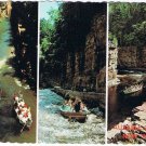 Ausable Canyon New York Postcard Ausable Chasm Boat Ride Table Rock Grand Flume