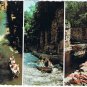 Ausable Canyon New York Postcard Ausable Chasm Boat Ride Table Rock Grand Flume