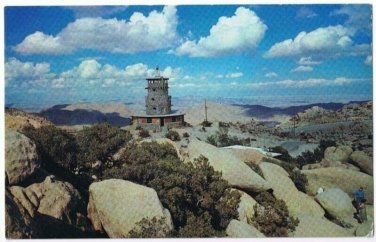 California Postcard Jacumba In-Ko-Pah Desert View Tower