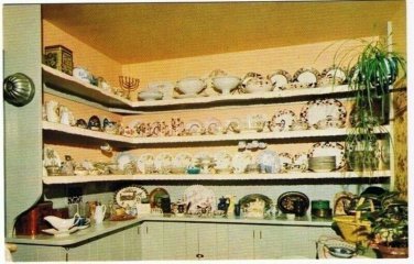 Kitchener Ontario Postcard Woodside MacKenzie King Mid Victorian Tableware
