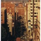 California Postcard San Francisco Street Cable Car