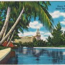 Postcard Roney Plaza Hotel Miami Beach Florida