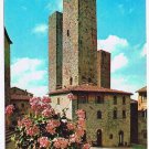 Italy Postcard Siena S Gimignano Salvucci Towers