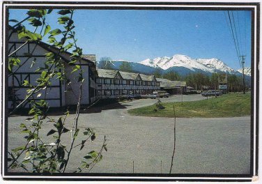 British Columbia BC Postcard Smithers Hudson Bay Lodge