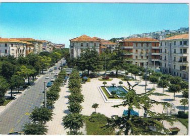 Italy Postcard Ancona Victory Avenue Diaz Square