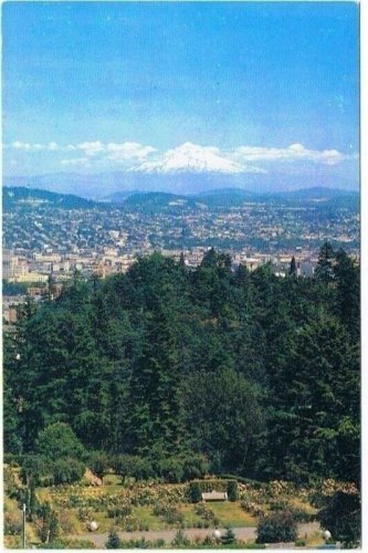 Portland Oregon Postcard Union Pacific Railway