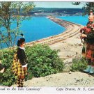 Cape Breton Nova Scotia Postcard The Road To The Isles Causeway Strait of Canso