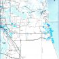 Vintage FLorida Advertising Brochure & Map Jacksonville & Its Beaches