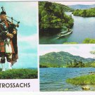 United Kingdom UK Postcard Scotland Trossachs Loch Katrine & Achray Ben Venue