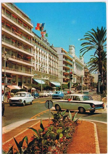 France Postcard Nice Cote d'Azur Promenade du Anglais
