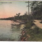 Michigan Postcard East Shore Of Orchard Lake 1913