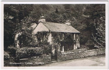 Postcard Wordsworth's Cottage Grasmere UK