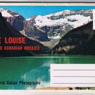 Alberta Postcard Booklet Lake Louise Canadian Rockies