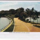 Ottawa Ontario Postcard Folkard Rideau Canal Driveway
