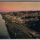 Spain Postcard Costa Del Sol Torremolinos Nocturnal Partial View