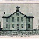 Pennsylvania Postcard Turbotville School Building
