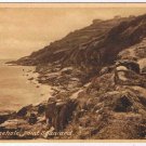 UK Postcard Cornwall Mousehole Point Spaniard RPPC